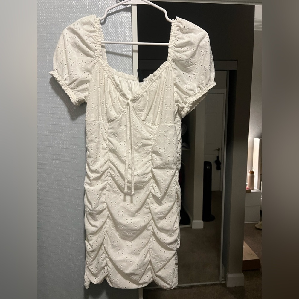 H&M White Lace Dress